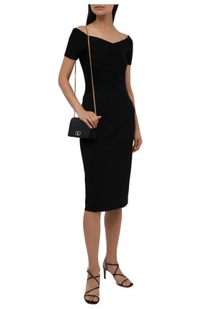 Женское шелковое платье RALPH LAUREN черного цвета по цене 166500 руб., арт. 290845564 | Фото 2 Женское шелковое платье RALPH LAUREN черного цвета, арт. 290845564 | Фото 2 (Рукава: Короткие; Материал внешний: Шелк; Длина Ж (юбки, платья, шорты): До колена; Материал подклада: Синтетический материал; Стили: Гламурный; Случай: Формальный; Женское Кросс-КТ: Платье-одежда, платье-футляр; Кросс-КТ: Трикотаж)