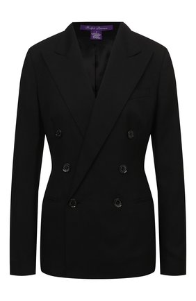 Женский кашемировый жакет RALPH LAUREN черного цвета по цене 314000 руб., арт. 290845488 | Фото 1 Женский кашемировый жакет RALPH LAUREN черного цвета, арт. 290845488 | Фото 1 (Длина (для топов): Стандартные; Материал внешний: Кашемир, Шерсть; Материал подклада: Купро; Рукава: Длинные; Стили: Гламурный; Случай: Формальный; Женское Кросс-КТ: Жакет-одежда; 1-2-бортные: Двубортные)