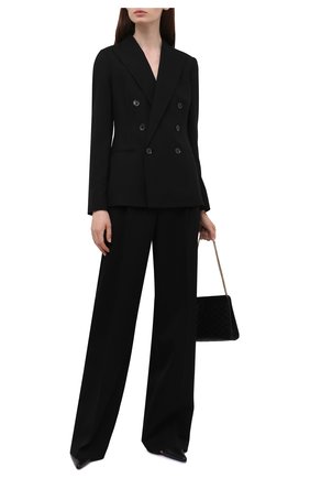 Женский кашемировый жакет RALPH LAUREN черного цвета по цене 314000 руб., арт. 290845488 | Фото 2 Женский кашемировый жакет RALPH LAUREN черного цвета, арт. 290845488 | Фото 2 (Длина (для топов): Стандартные; Материал внешний: Кашемир, Шерсть; Материал подклада: Купро; Рукава: Длинные; Стили: Гламурный; Случай: Формальный; Женское Кросс-КТ: Жакет-одежда; 1-2-бортные: Двубортные)