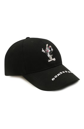 Мужской хлопковая бейсболка DOMREBEL черного цвета по цене 11750 руб., арт. MRABBIT/CAP | Фото 1 Мужской хлопковая бейсболка DOMREBEL черного цвета, арт. MRABBIT/CAP | Фото 1
