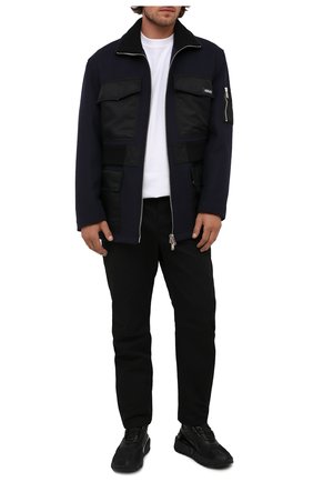 Мужские комбинированные кроссовки b-army BALMAIN черного цвета по цене 71900 руб., арт. WM1VG231/LSCV | Фото 2 Мужские комбинированные кроссовки b-army BALMAIN черного цвета, арт. WM1VG231/LSCV | Фото 2
