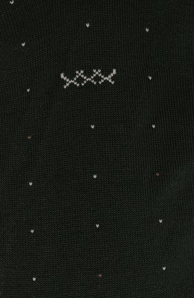 Мужские хлопковые носки ERMENEGILDO ZEGNA темно-зеленого цвета по цене 2920 руб., арт. N5V404350 | Фото 2 Мужские хлопковые носки ERMENEGILDO ZEGNA темно-зеленого цвета, арт. N5V404350 | Фото 2 (Материал внешний: Хлопок; Кросс-КТ: бельё)