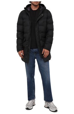 Мужская утепленная куртка KIRED черного цвета, арт. WSUKW7408505000 | Фото 2 (Материал внешний: Синтетический материал; Материал подклада: Синтетический материал; Длина (верхняя одежда): До середины бедра; Рукава: Длинные; Кросс-КТ: Куртка; Мужское Кросс-КТ: пуховик-короткий; Стили: Кэжуэл)