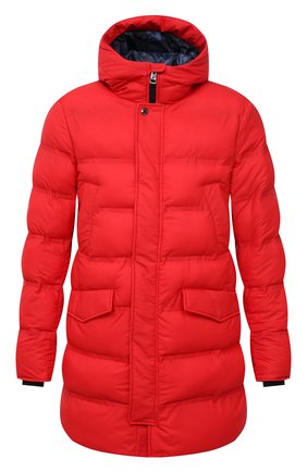 Мужская утепленная куртка KIRED красного цвета, арт. WSUKW7408502000 | Фото 1 (Материал внешний: Синтетический материал; Длина (верхняя одежда): До середины бедра; Рукава: Длинные; Материал подклада: Синтетический материал; Кросс-КТ: Куртка; Стили: Кэжуэл; Мужское Кросс-КТ: утепленные куртки)