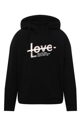 Мужской хлопковое худи DOLCE & GABBANA черного цвета по цене 66500 руб., арт. G9VC9Z/FU77G | Фото 1 Мужской хлопковое худи DOLCE & GABBANA черного цвета, арт. G9VC9Z/FU77G | Фото 1 (Рукава: Длинные; Длина (для топов): Стандартные; Материал внешний: Хлопок; Мужское Кросс-КТ: Худи-одежда; Принт: С принтом; Стили: Спорт-шик)