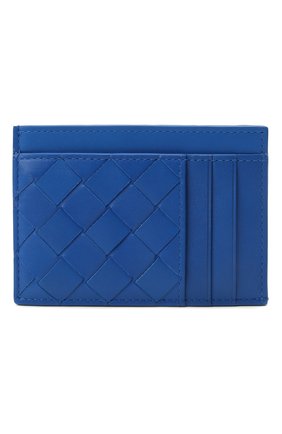 Мужской кожаный футляр для кредитных карт BOTTEGA VENETA синего цвета по цене 27850 руб., арт. 650527/VCPQ3 | Фото 4 Мужской кожаный футляр для кредитных карт BOTTEGA VENETA синего цвета, арт. 650527/VCPQ3 | Фото 4