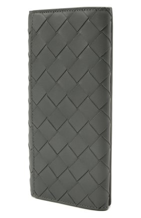 Мужской кожаное портмоне BOTTEGA VENETA серого цвета по цене 51350 руб., арт. 635567/VCPQ4 | Фото 2 Мужской кожаное портмоне BOTTEGA VENETA серого цвета, арт. 635567/VCPQ4 | Фото 2