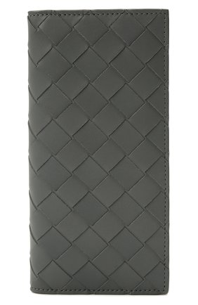 Мужской кожаное портмоне BOTTEGA VENETA серого цвета по цене 49600 руб., арт. 635077/VCPQ4 | Фото 1 Мужской кожаное портмоне BOTTEGA VENETA серого цвета, арт. 635077/VCPQ4 | Фото 1