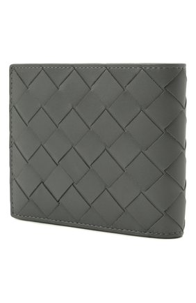 Мужской кожаное портмоне BOTTEGA VENETA серого цвета по цене 34400 руб., арт. 605721/VCPQ4 | Фото 2 Мужской кожаное портмоне BOTTEGA VENETA серого цвета, арт. 605721/VCPQ4 | Фото 2