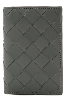 Мужской кожаный футляр для кредитных карт BOTTEGA VENETA серого цвета по цене 29950 руб., арт. 592619/VCPQ4 | Фото 1 Мужской кожаный футляр для кредитных карт BOTTEGA VENETA серого цвета, арт. 592619/VCPQ4 | Фото 1