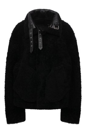 Женская двусторонняя дубленка VETEMENTS черного цвета по цене 381500 руб., арт. UA52JA950BL 2408/W | Фото 1 Женская двусторонняя дубленка VETEMENTS черного цвета, арт. UA52JA950BL 2408/W | Фото 1 (Длина (верхняя одежда): Короткие; Рукава: Длинные; Материал внешний: Натуральный мех; Стили: Гламурный)