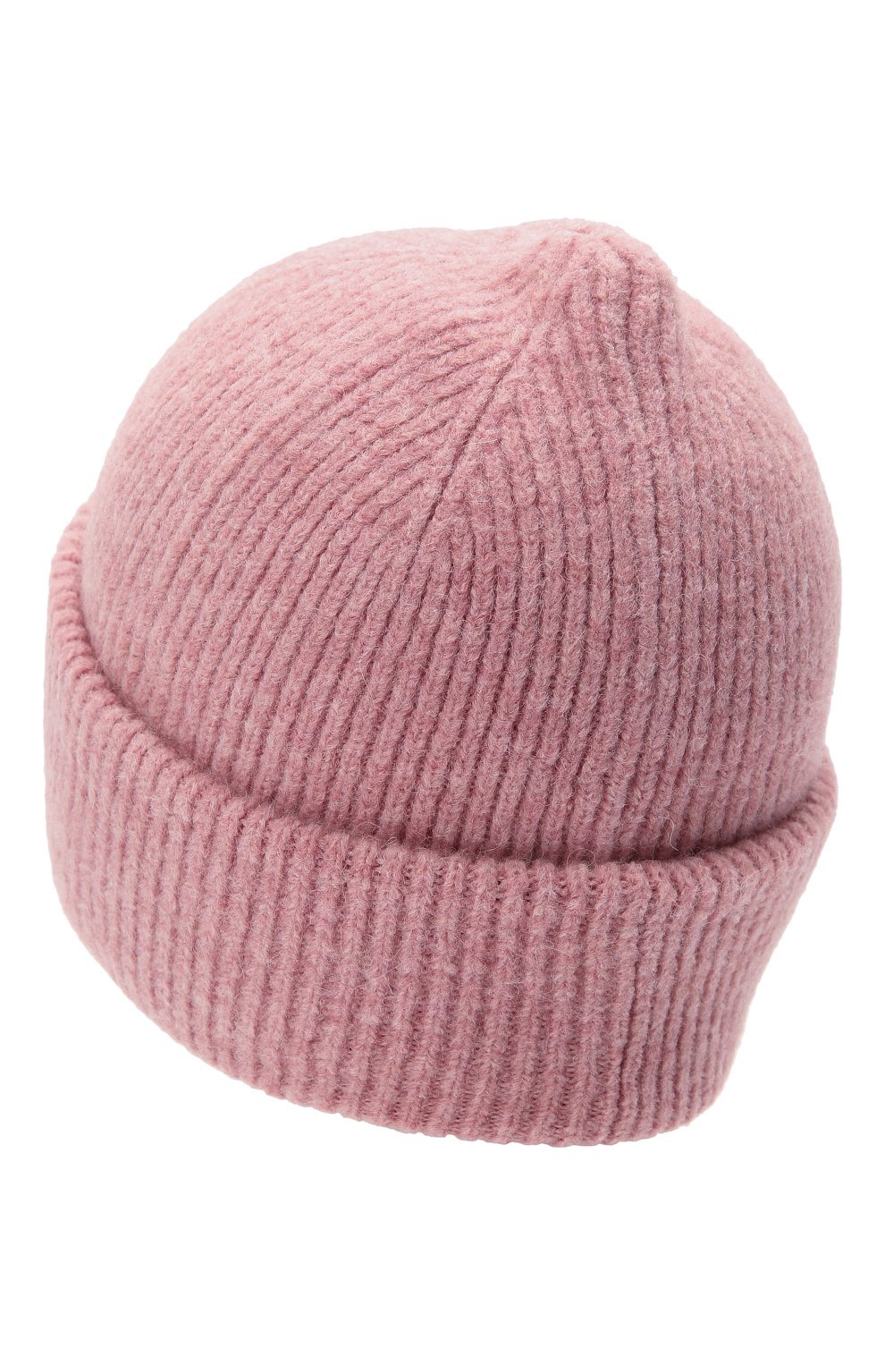 Женская шапка NANUSHKA розового цвета, арт. NW21PFHT00832 | Фото 3 (Материал: Текстиль, Шерсть, Синтетический материал)