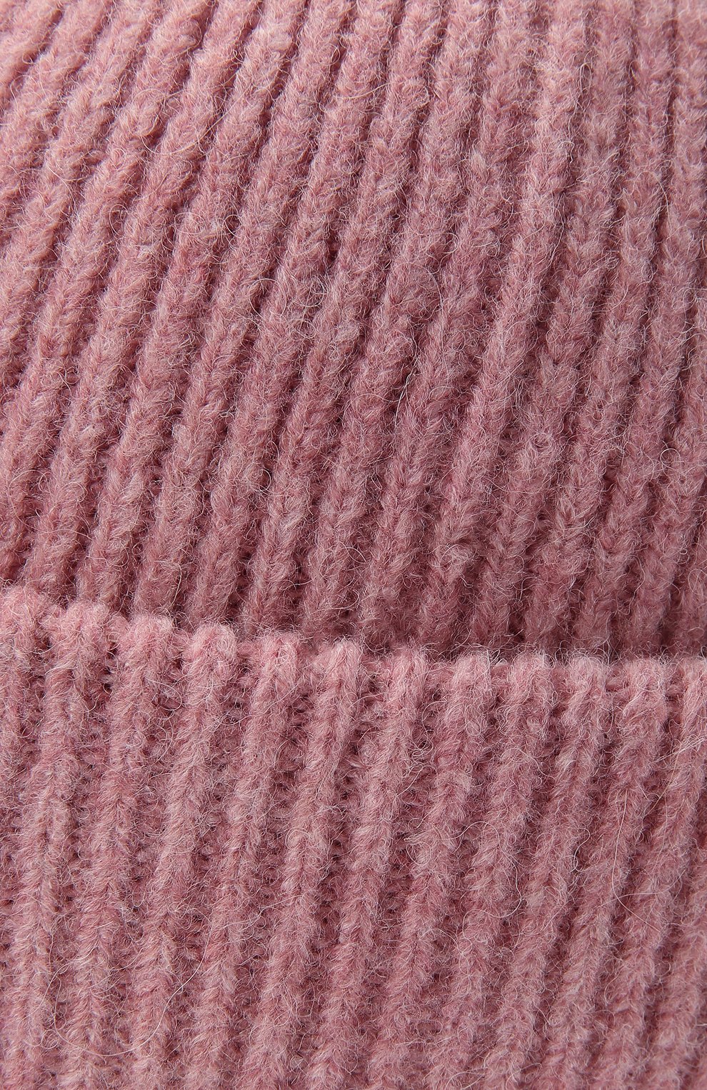 Женская шапка NANUSHKA розового цвета, арт. NW21PFHT00832 | Фото 4 (Материал: Текстиль, Шерсть, Синтетический материал)