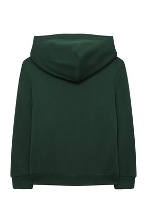 Детский хлопковая толстовка DOLCE & GABBANA зеленого цвета по цене 18350 руб., арт. L4JW2V/G70LJ/2-6 | Фото 2 Детский хлопковая толстовка DOLCE & GABBANA зеленого цвета, арт. L4JW2V/G70LJ/2-6 | Фото 2 (Материал внешний: Хлопок; Рукава: Длинные; Мальчики Кросс-КТ: Толстовка-одежда; Ростовка одежда: 2 года | 92 см, 3 года | 98 см, 4 года | 104 см, 5 лет | 110 см, 6 лет | 116 см)