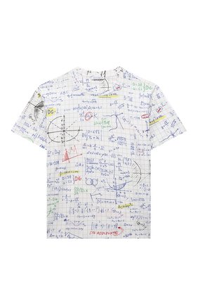 Детская хлопковая футболка DOLCE & GABBANA белого цвета по цене 12350 руб., арт. L4JTDH/HS7F1/8-14 | Фото 1 Детская хлопковая футболка DOLCE & GABBANA белого цвета, арт. L4JTDH/HS7F1/8-14 | Фото 1