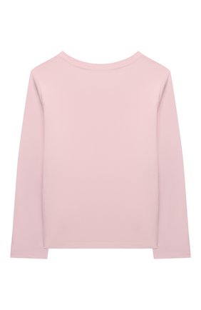 Детская хлопковый лонгслив POLO RALPH LAUREN розового цвета по цене 3275 руб., арт. 312841122 | Фото 2 Детская хлопковый лонгслив POLO RALPH LAUREN розового цвета, арт. 312841122 | Фото 2