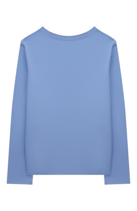 Детская хлопковый лонгслив POLO RALPH LAUREN голубого цвета по цене 4395 руб., арт. 311854212 | Фото 2 Детская хлопковый лонгслив POLO RALPH LAUREN голубого цвета, арт. 311854212 | Фото 2