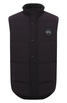 Мужской пуховый жилет garso CANADA GOOSE темно-синего цвета по цене 47600 руб., арт. 4151MB | Фото 1 Мужской пуховый жилет garso CANADA GOOSE темно-синего цвета, арт. 4151MB | Фото 1 (Материал утеплителя: Пух и перо; Материал внешний: Синтетический материал; Материал подклада: Синтетический материал; Кросс-КТ: Куртка, Пуховик; Стили: Кэжуэл; Длина (верхняя одежда): Короткие)
