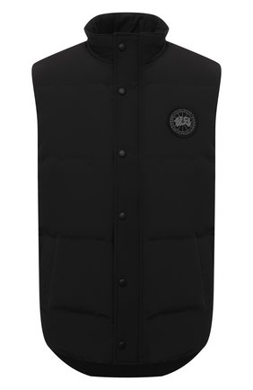 Мужской пуховый жилет garson CANADA GOOSE черного цвета по цене 47600 руб., арт. 4151MB | Фото 1 Мужской пуховый жилет garson CANADA GOOSE черного цвета, арт. 4151MB | Фото 1