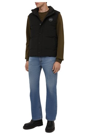 Мужской пуховый жилет garson CANADA GOOSE черного цвета по цене 47600 руб., арт. 4151MB | Фото 2 Мужской пуховый жилет garson CANADA GOOSE черного цвета, арт. 4151MB | Фото 2