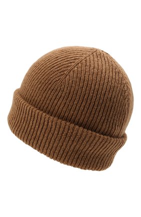 Мужская шерстяная шапка INVERNI светло-коричневого цвета, арт. 4997 CM | Фото 2 (Материал: Шерсть, Текстиль; Кросс-КТ: Трикотаж)