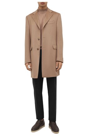 Мужские шерстяные брюки CORNELIANI темно-серого цвета по цене 27550 руб., арт. 885B01-1818111/02 | Фото 2 Мужские шерстяные брюки CORNELIANI темно-серого цвета, арт. 885B01-1818111/02 | Фото 2