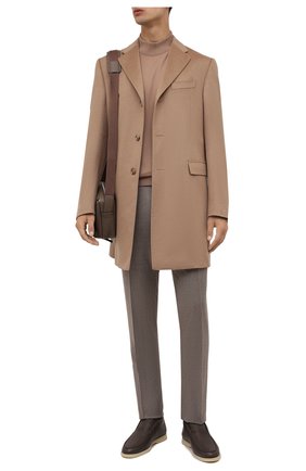 Мужские шерстяные брюки CORNELIANI бежевого цвета по цене 27550 руб., арт. 885B01-1818111/02 | Фото 2 Мужские шерстяные брюки CORNELIANI бежевого цвета, арт. 885B01-1818111/02 | Фото 2