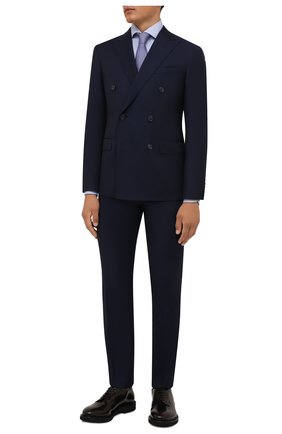 Мужской шерстяной костюм CORNELIANI темно-синего цвета по цене 144000 руб., арт. 887224-1818150/92 Q1 | Фото 1 Мужской шерстяной костюм CORNELIANI темно-синего цвета, арт. 887224-1818150/92 Q1 | Фото 1