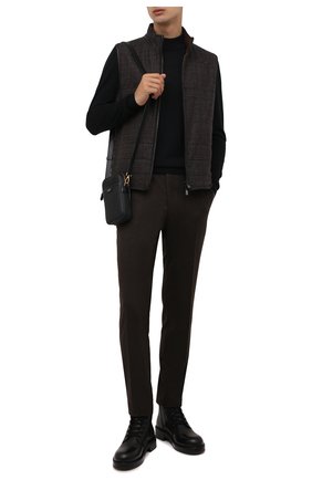 Мужской двусторонний жилет CORNELIANI темно-коричневого цвета по цене 75200 руб., арт. 88C516-1816381/00 | Фото 2 Мужской двусторонний жилет CORNELIANI темно-коричневого цвета, арт. 88C516-1816381/00 | Фото 2