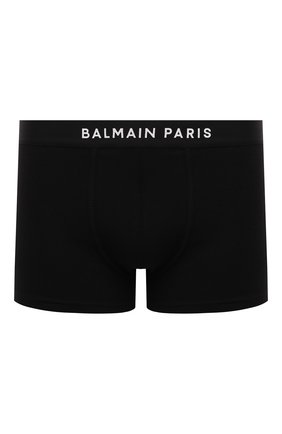 Мужские хлопковые боксеры BALMAIN черного цвета по цене 8810 руб., арт. BRLD55230 | Фото 1 Мужские хлопковые боксеры BALMAIN черного цвета, арт. BRLD55230 | Фото 1