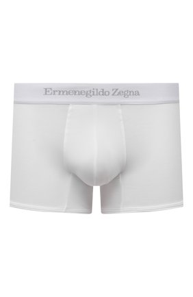 Мужские хлопковые боксеры ERMENEGILDO ZEGNA белого цвета по цене 4245 руб., арт. N2LC60050 | Фото 1 Мужские хлопковые боксеры ERMENEGILDO ZEGNA белого цвета, арт. N2LC60050 | Фото 1 (Материал внешний: Хлопок; Кросс-КТ: бельё; Мужское Кросс-КТ: Трусы)