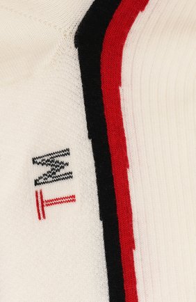 Мужские шерстяные носки ERMENEGILDO ZEGNA кремвого цвета по цене 5305 руб., арт. N5V404410 | Фото 2 Мужские шерстяные носки ERMENEGILDO ZEGNA кремвого цвета, арт. N5V404410 | Фото 2 (Материал внешний: Шерсть; Кросс-КТ: бельё)