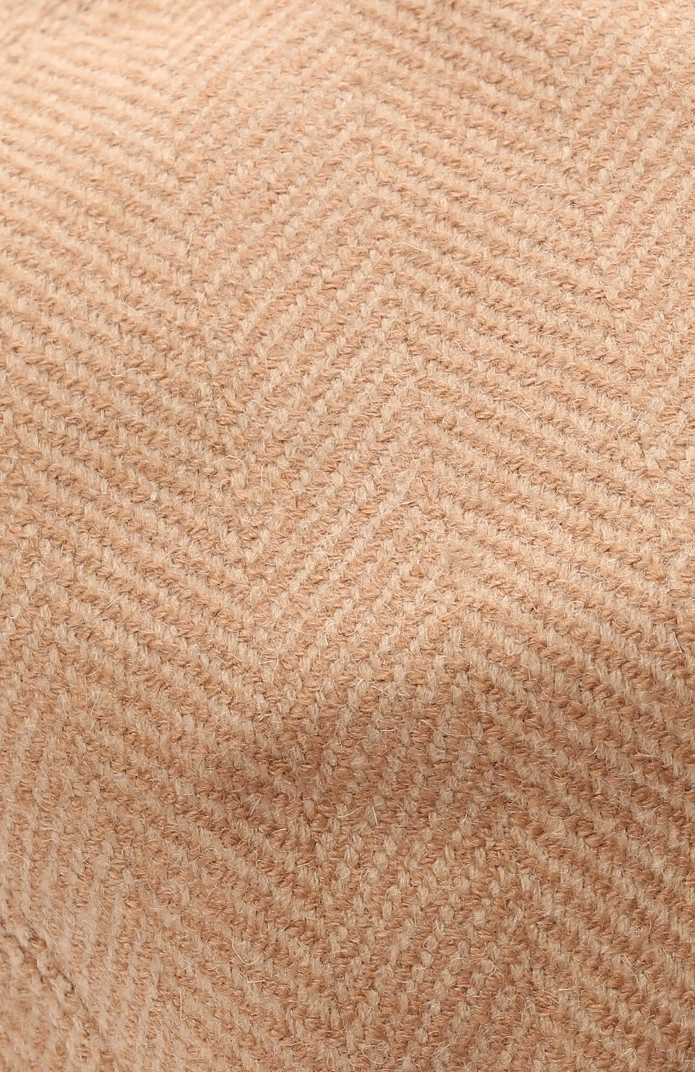 Мужская шерстяное кепи LORO PIANA бежевого цвета, арт. FAL7812 | Фото 4 (Материал: Текстиль, Шерсть)