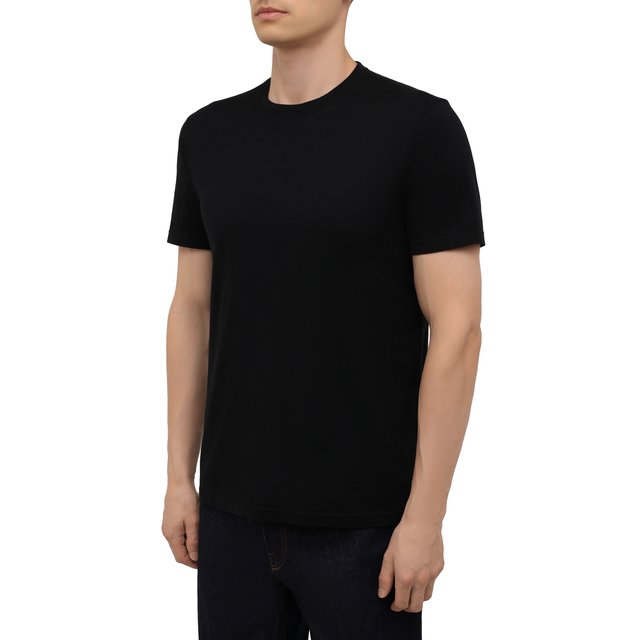 фото Футболка из хлопка и кашемира kiton