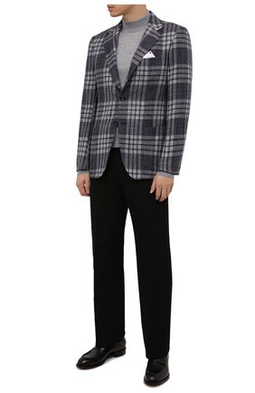 Мужской шерстяная водолазка KITON светло-серого цвета по цене 113500 руб., арт. UK897 | Фото 2 Мужской шерстяная водолазка KITON светло-серого цвета, арт. UK897 | Фото 2 (Материал внешний: Шерсть; Мужское Кросс-КТ: Водолазка-одежда; Рукава: Длинные; Принт: Без принта; Стили: Кэжуэл; Длина (для топов): Стандартные)