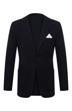Мужской шерстяной пиджак KITON темно-синего цвета по цене 614500 руб., арт. UG81K0159A | Фото 1 Мужской шерстяной пиджак KITON темно-синего цвета, арт. UG81K0159A | Фото 1 (Длина (для топов): Стандартные; Материал подклада: Купро; Рукава: Длинные; Материал внешний: Шерсть; Случай: Коктейльный; Пиджаки М: Приталенный; Стили: Классический; 1-2-бортные: Однобортные)