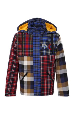 Мужская утепленная куртка DOLCE & GABBANA разноцветного цвета, арт. G9VC0T/GET36 | Фото 1 (Рукава: Длинные; Материал внешний: Синтетический материал; Материал подклада: Синтетический материал; Длина (верхняя одежда): Короткие; Кросс-КТ: Куртка; Мужское Кросс-КТ: утепленные куртки; Стили: Гранж; Региональные ограничения белый список (Axapta Mercury): RU)