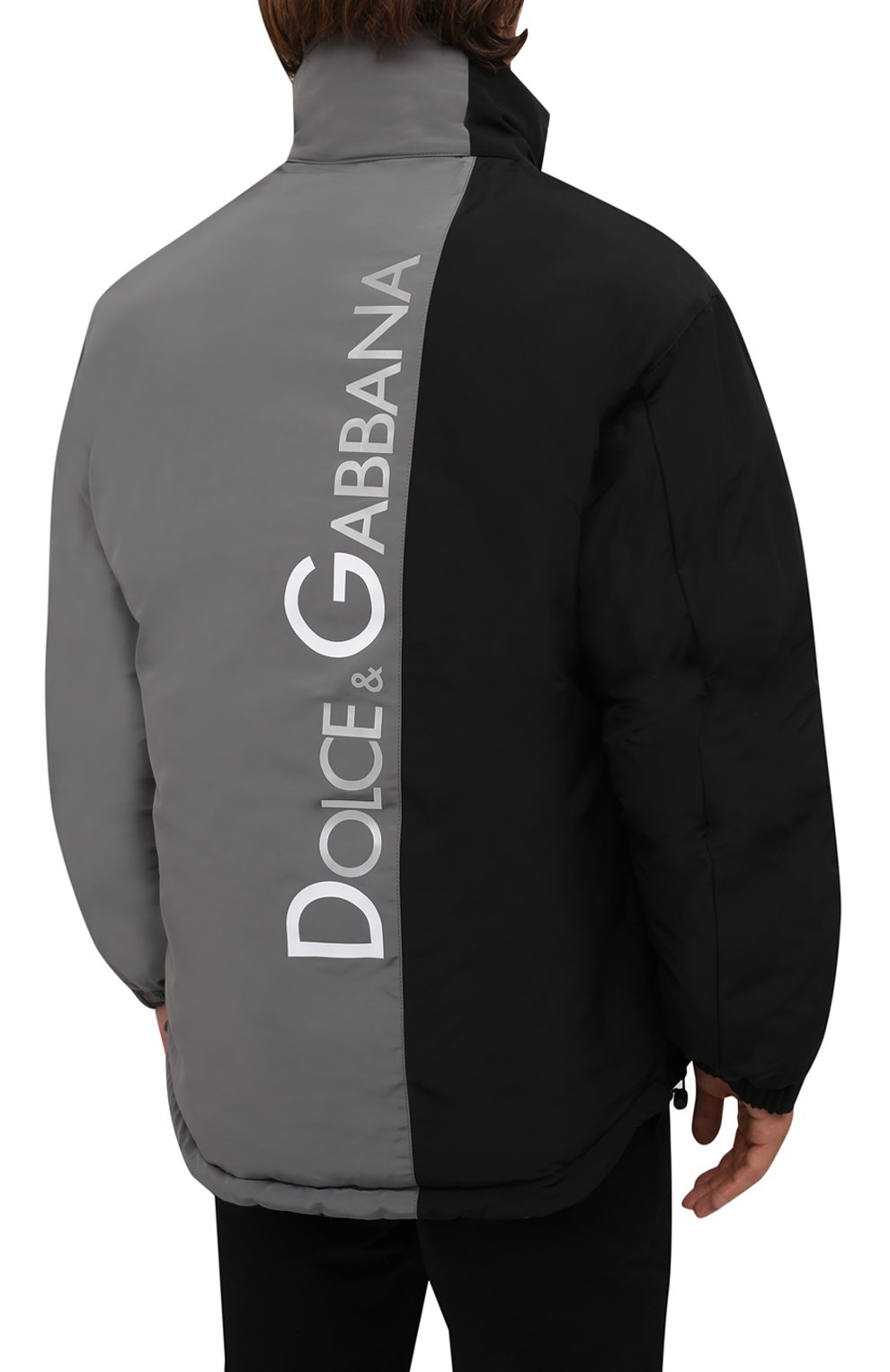 Мужская двусторонняя куртка DOLCE & GABBANA красного цвета, арт. G9UT7T/FSFAQ | Фото 7 (Кросс-КТ: Куртка; Рукава: Длинные; Длина (верхняя одежда): До середины бедра; Стили: Гранж; Мужское Кросс-КТ: утепленные куртки; Материал внешний: Хлопок; Материал подклада: Синтетический материал)