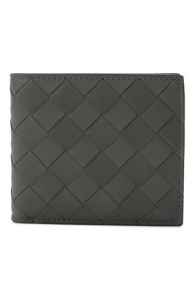 Мужской кожаное портмоне BOTTEGA VENETA серого цвета по цене 35250 руб., арт. 605722/VCPQ4 | Фото 1 Мужской кожаное портмоне BOTTEGA VENETA серого цвета, арт. 605722/VCPQ4 | Фото 1