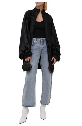 Женская куртка BALENCIAGA черного цвета по цене 109500 руб., арт. 659071/TJV20 | Фото 2 Женская куртка BALENCIAGA черного цвета, арт. 659071/TJV20 | Фото 2