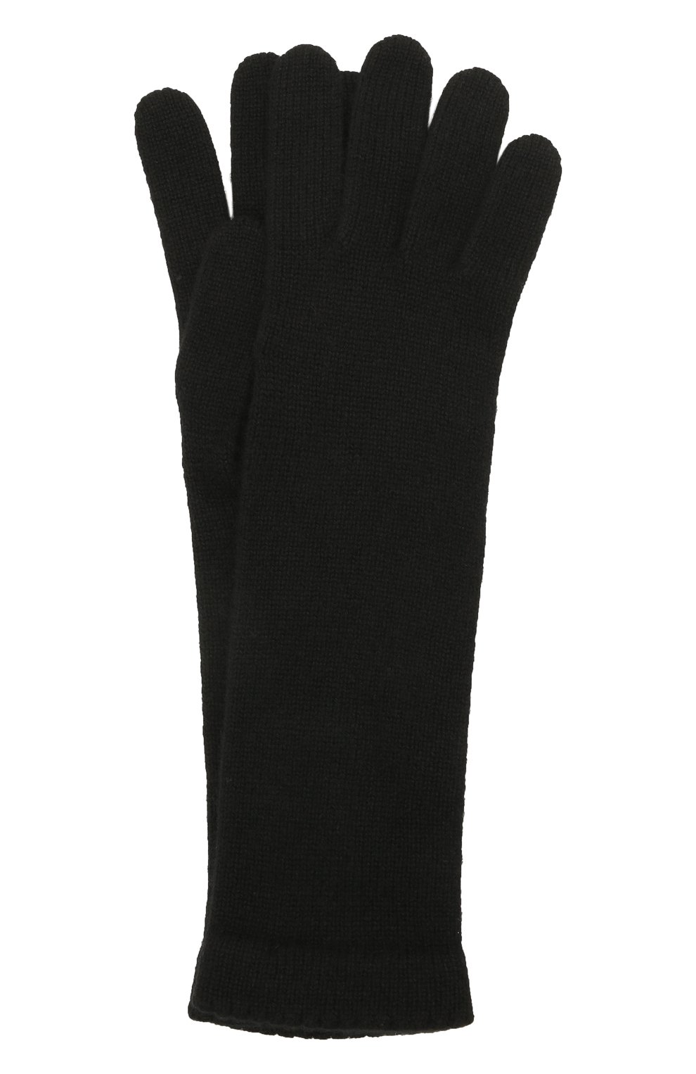 Женские кашемировые перчатки INVERNI черного цвета, арт. 3078 GU | Фото 1 (Материал: Текстиль, Кашемир, Шерсть; Кросс-КТ: Трикотаж)