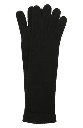 Женские кашемировые перчатки INVERNI черного цвета по цене 15550 руб., арт. 3078 GU | Фото 1