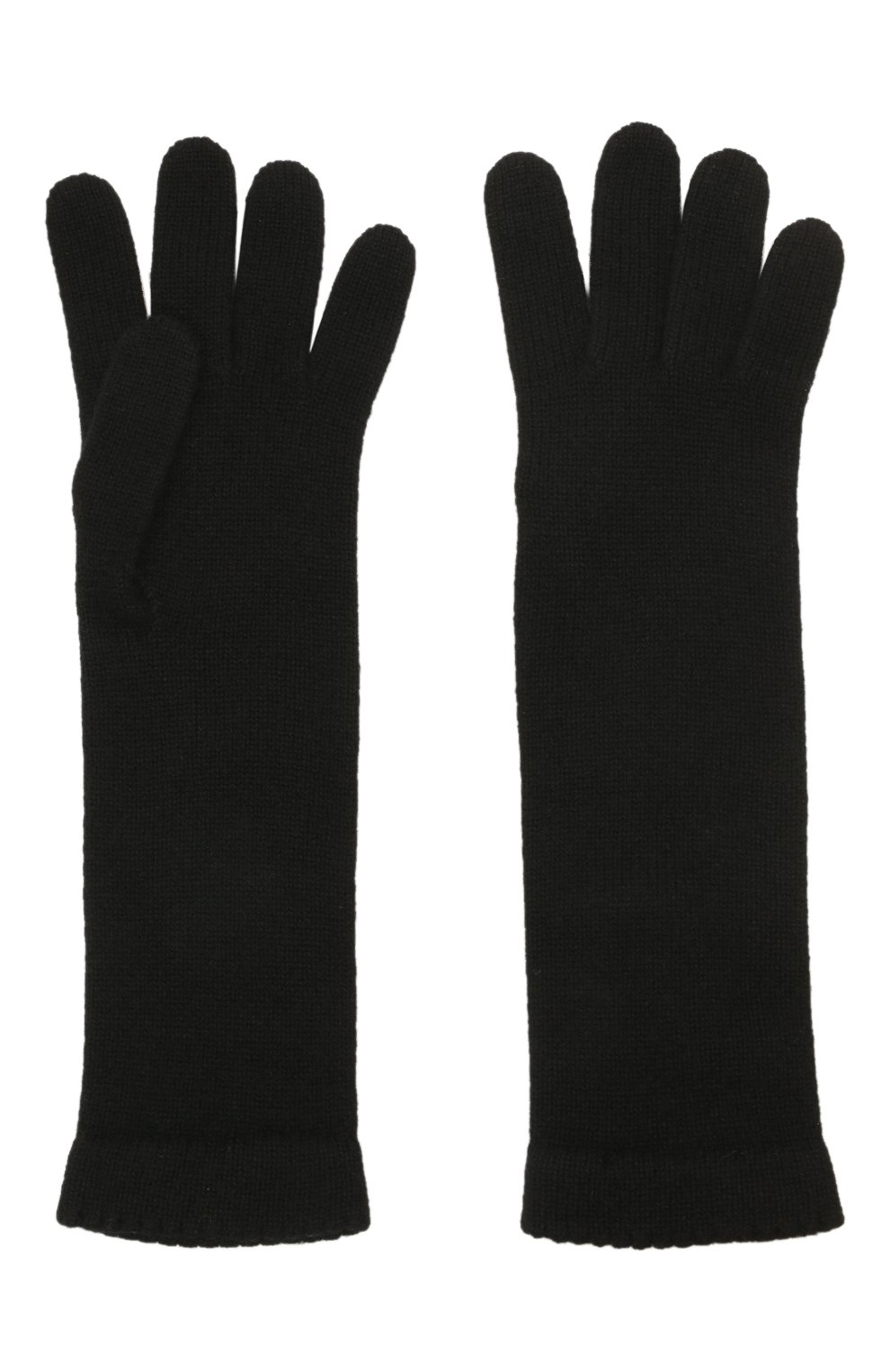 Женские кашемировые перчатки INVERNI черного цвета, арт. 3078 GU | Фото 3 (Материал: Текстиль, Кашемир, Шерсть; Кросс-КТ: Т рикотаж)