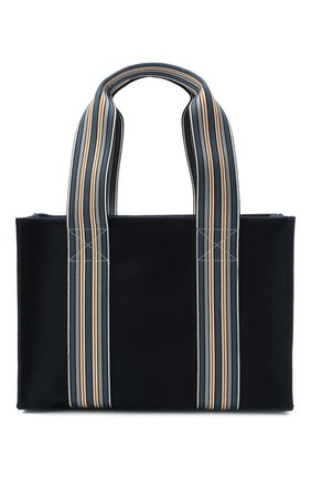 Женский сумка-шопер suitcase stripe LORO PIANA темно-синего цвета по цене 153500 руб., арт. FAL3818 | Фото 1 Женский сумка-шопер suitcase stripe LORO PIANA темно-синего цвета, арт. FAL3818 | Фото 1