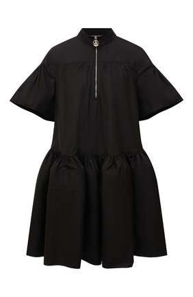 Женское хлопковое платье LANVIN черного цвета по цене 124000 руб., арт. RW-DR0039-4802-A21 | Фото 1 Женское хлопковое платье LANVIN черного цвета, арт. RW-DR0039-4802-A21 | Фото 1