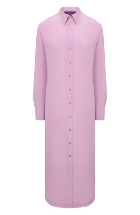 Женское шелковое платье RALPH LAUREN светло-розового цвета по цене 146500 руб., арт. 290849502 | Фото 1 Женское шелковое платье RALPH LAUREN светло-розового цвета, арт. 290849502 | Фото 1 (Рукава: Длинные; Длина Ж (юбки, платья, шорты): Миди; Материал внешний: Шелк; Женское Кросс-КТ: Платье-одежда, платье-рубашка; Случай: Повседневный; Стили: Кэжуэл)