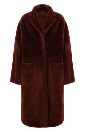Женская двусторонняя дубленка KITON бордового цвета по цене 752500 руб., арт. D52673X0468A | Фото 1 Женская двусторонняя дубленка KITON бордового цвета, арт. D52673X0468A | Фото 1