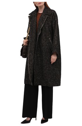 Женское шерстяное пальто UMA WANG темно-коричневого цвета по цене 152500 руб., арт. W1 M UP8016 | Фото 2 Женское шерстяное пальто UMA WANG темно-коричневого цвета, арт. W1 M UP8016 | Фото 2