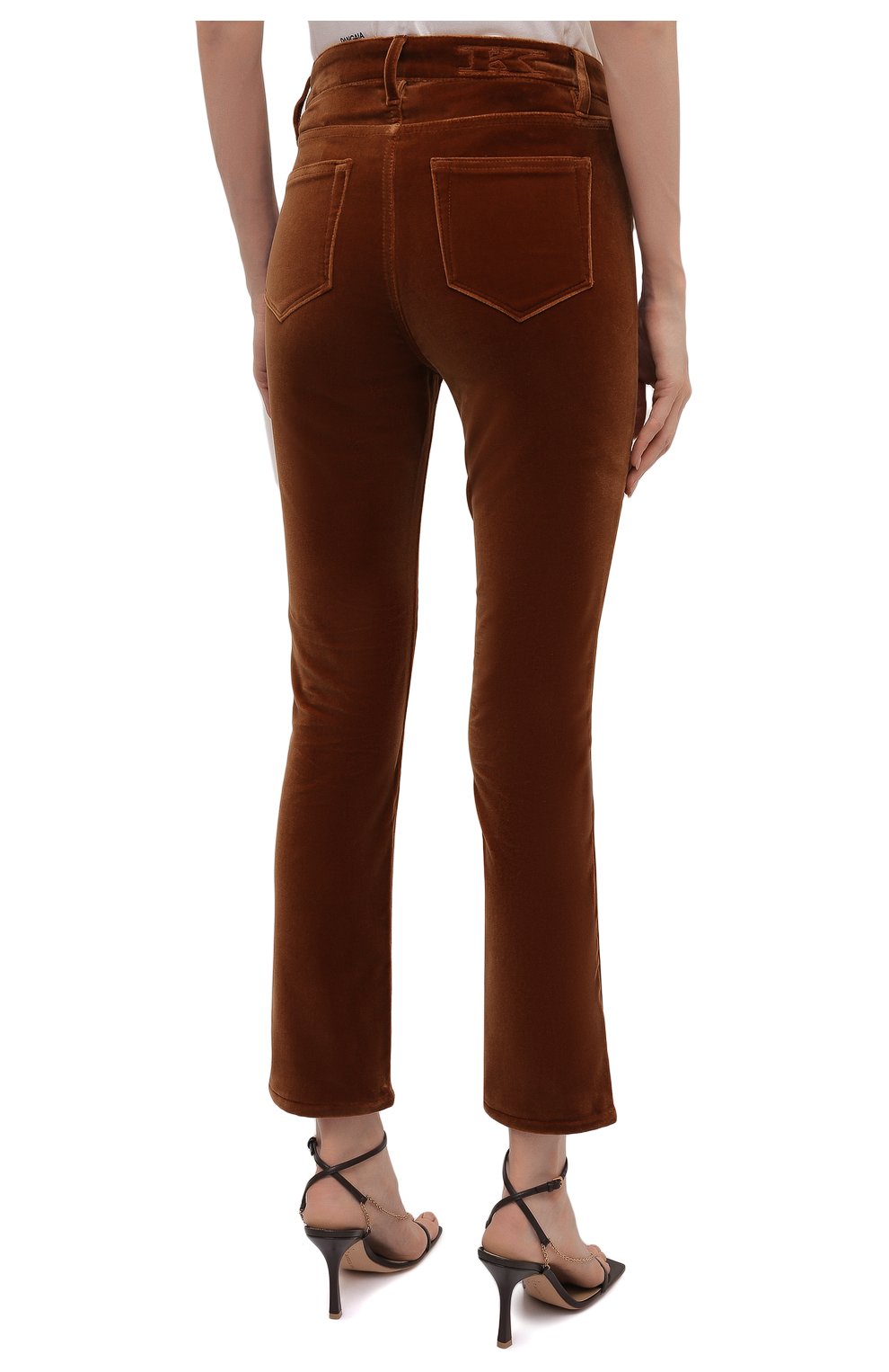Велюровые брюки Kiton DJ52101X04T63 Фото 4