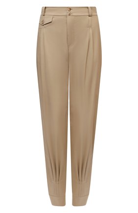 Женские хлопковые брюки RALPH LAUREN бежевого цвета по цене 109000 руб., арт. 290834757 | Фото 1 Женские хлопковые брюки RALPH LAUREN бежевого цвета, арт. 290834757 | Фото 1